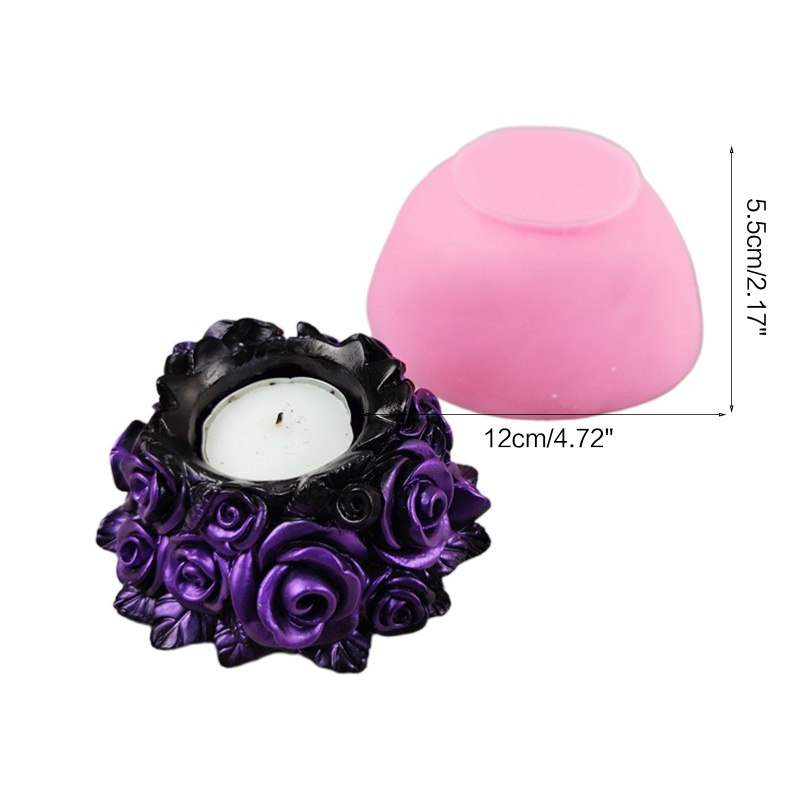 Sa Khuôn Silicon Làm Chậu Hoa Trang Sức