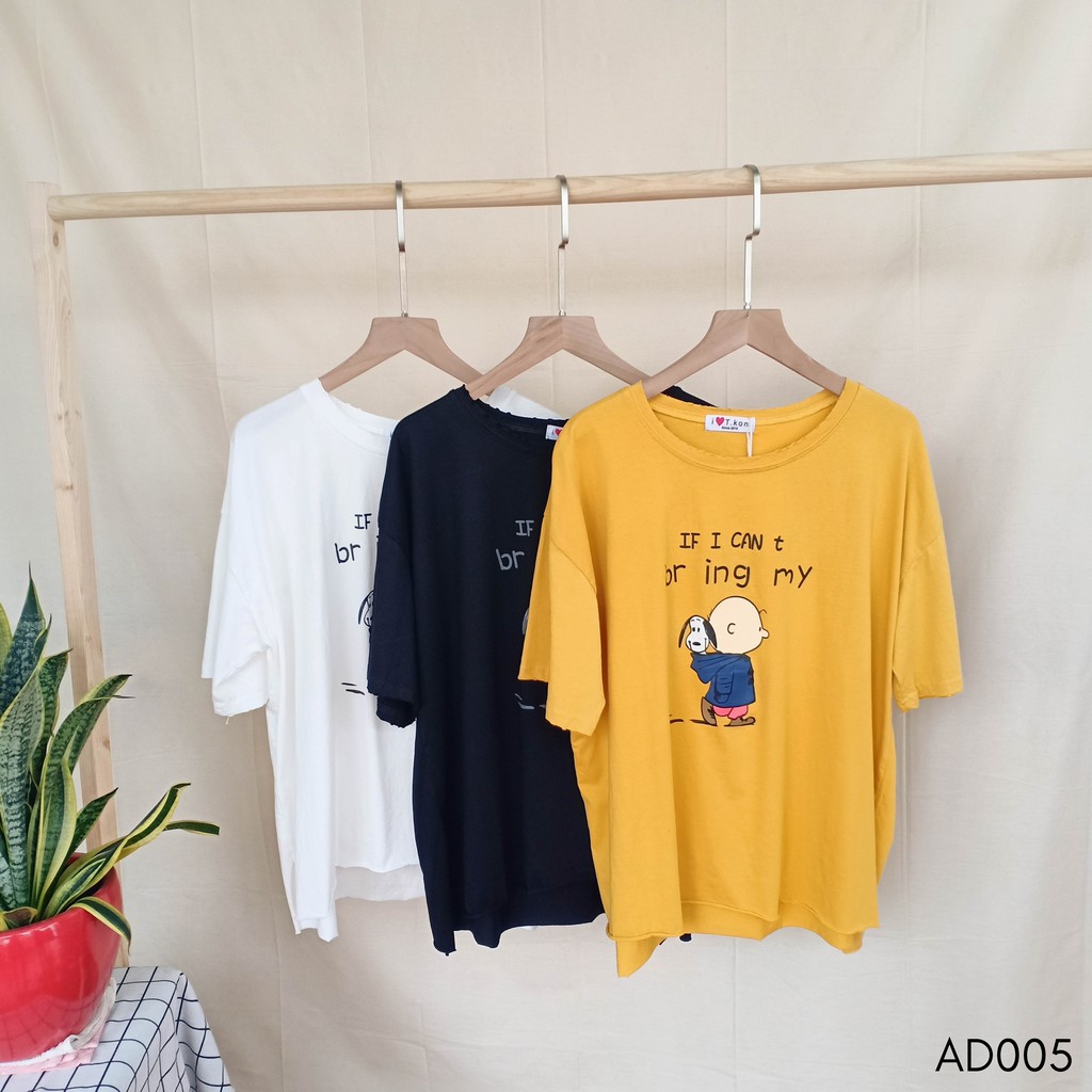 Nhập LINDU10K giảm 10k đơn 99k - Áo thun nữ form rộng (Hàng Quảng Châu) AD005
