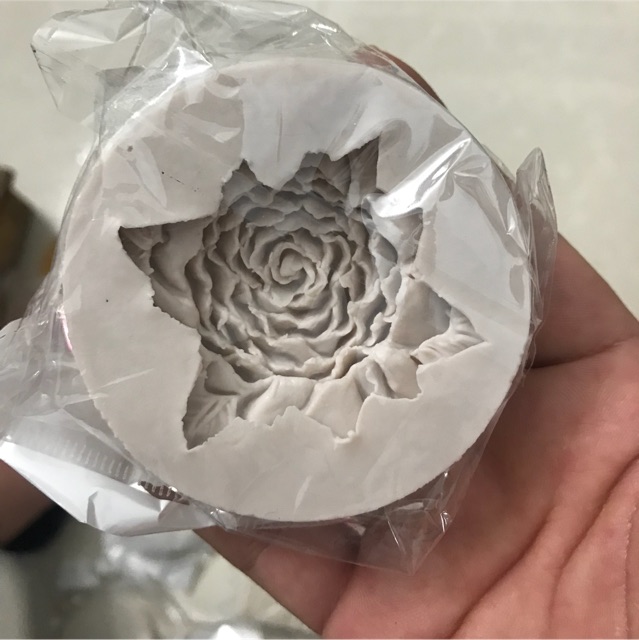 Khuôn silicon hoa hồng lá làm thạch rau câu nổi,trung thu hiện đại (kèm ảnh thật)