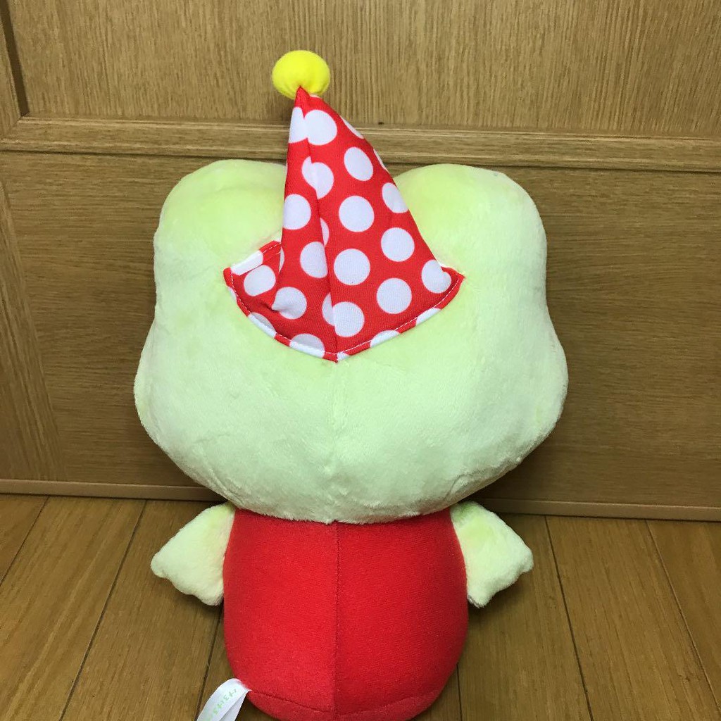 Gấu bông chú ếch KEROPPI - Phiên bản Party - Hãng FURYU