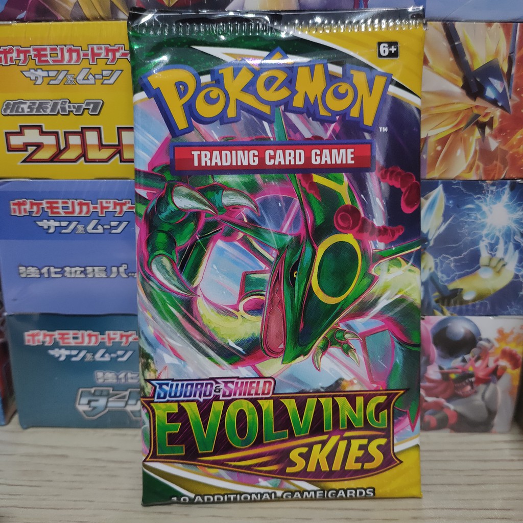 Gói bài Pokemon tiếng Anh các phiên bản