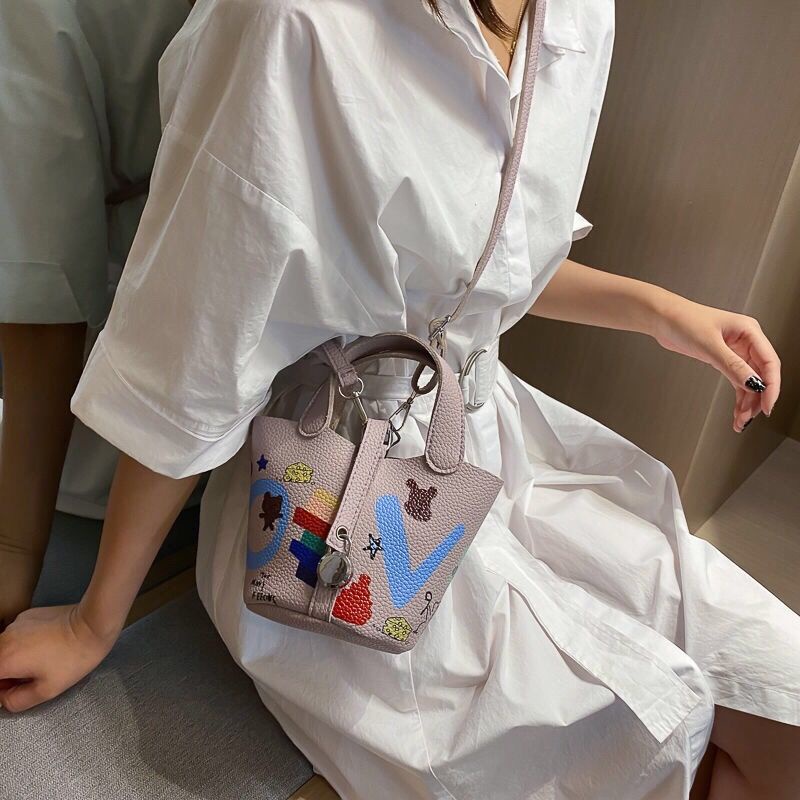 Túi Xách Da PU Đeo Chéo Thời Trang Dành Cho Nữ