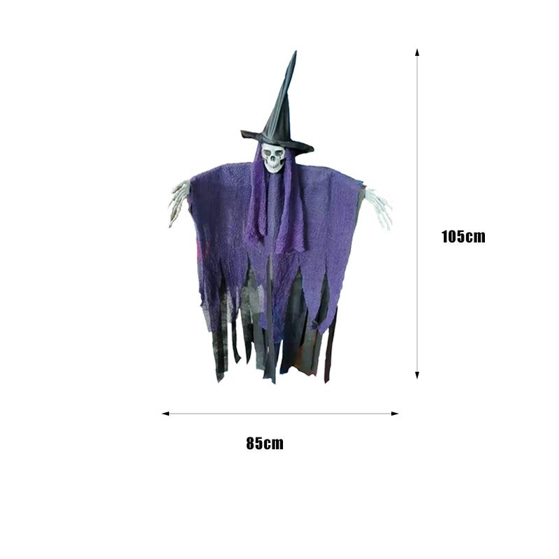 Halloween new Hanging Horror Witch Decoration Haunted House Outdoor Pendant Props