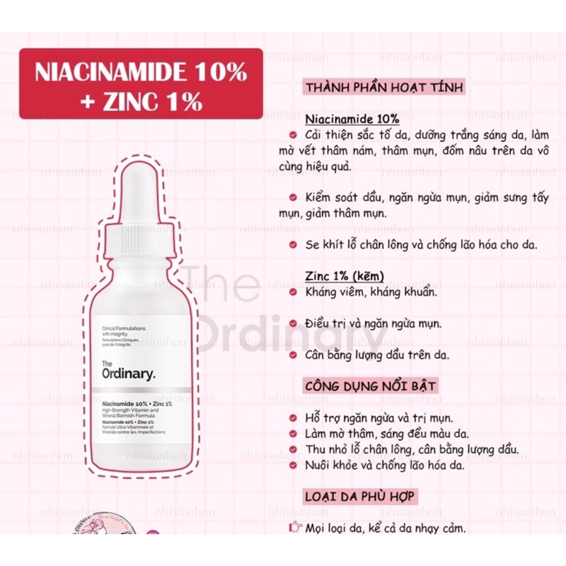 𝐓𝐡𝐞 𝐎𝐫𝐝𝐢𝐧𝐚𝐫𝐲 𝐍𝐢𝐚𝐜𝐢𝐧𝐚𝐦𝐢𝐝𝐞 𝟏𝟎% + 𝐙𝐢𝐧𝐜 𝟏%