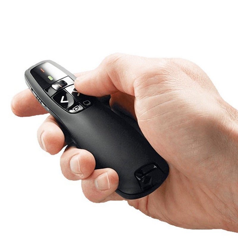 Điều KhiểN Con TrìNh ChiếU Laser Đỏ Không Dây USB 2.4Ghz VớI Con TrìNh ChiếU PowerPoint