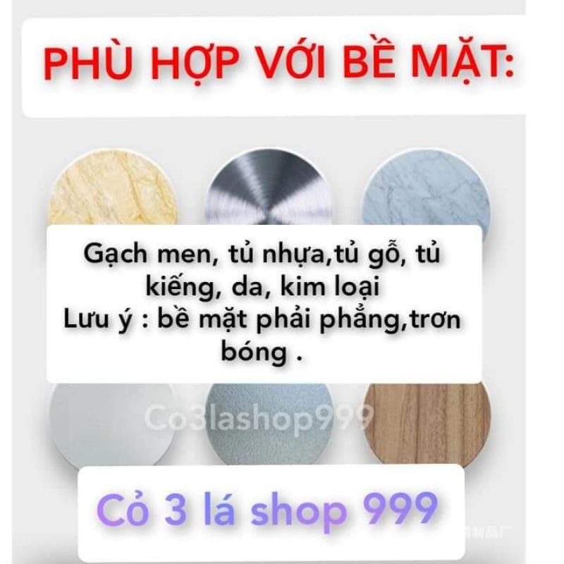 Móc nhựa dán dính tường trong suốt (1 CÁI)