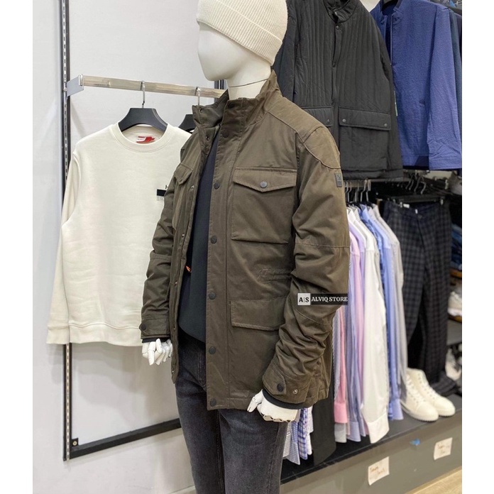 Áo khoác chần bông G.reen Coart kaki