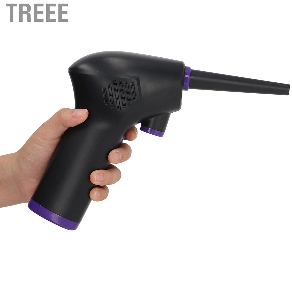 Electric Air Duster 45000RPM Powerful Dust Blower Keyboard Cleaner Rechargeable Portable