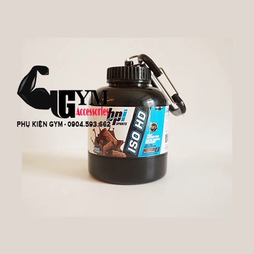 Hũ đựng bột hộp đựng whey mass Ishake Protein Funnel 200ml