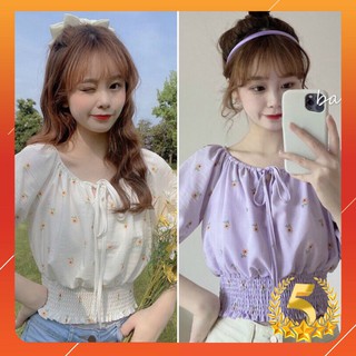 Áo kiểu voan hoa mẫu mới về hàng HÀNG Y HÌNH