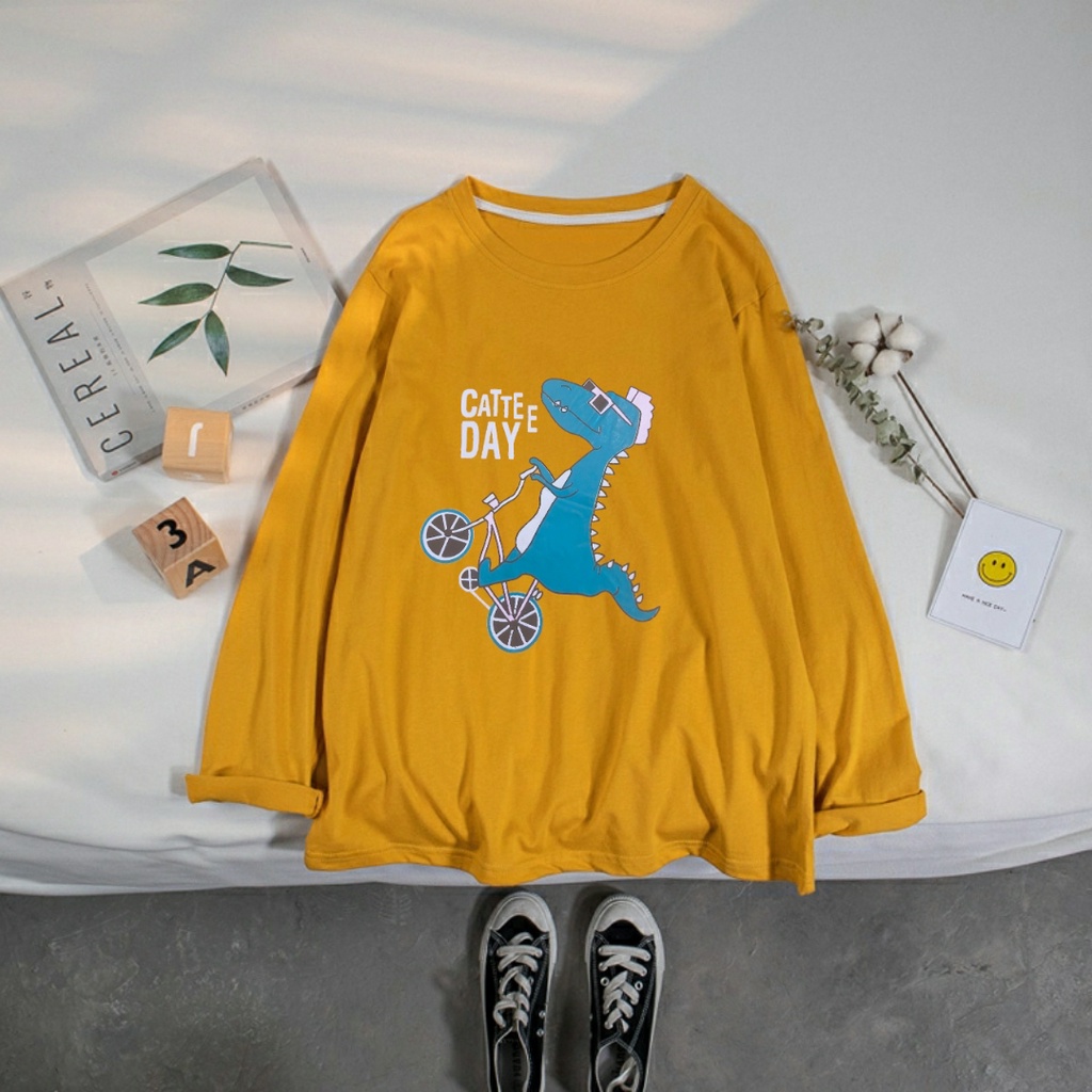 Áo thun tay dài form rộng ,áo phông dài tay chất cotton dày đẹp in hình 35: 35 | BigBuy360 - bigbuy360.vn