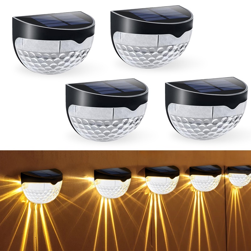 Đèn Led 6 Bóng Năng Lượng Mặt Trời Chống Thấm Nước Treo Cầu Thang Ngoài Trời