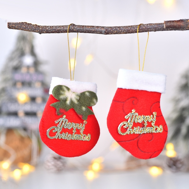 Set 16 Phụ Kiện Treo Trang Trí Cây Thông Giáng Sinh