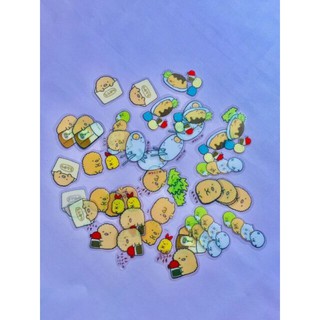 Sticker túi Mochi( set 50 Sticker).