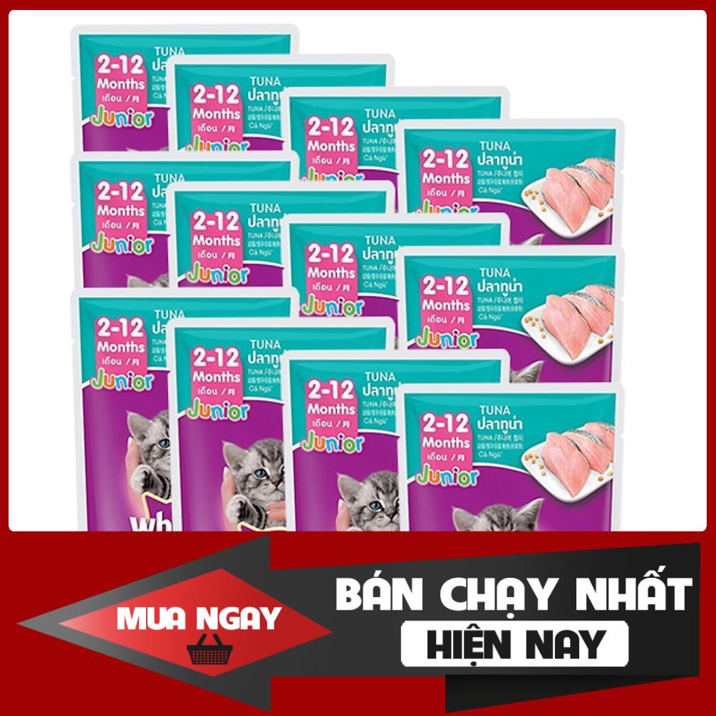 [❌GIÁ SỈ❌] Pate Whiskas dành cho mèo con vị cá ngừ 80g ❤️