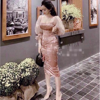 Váy nhung cực xinh 🥰🥰🥰🥰🥰🥰🥰