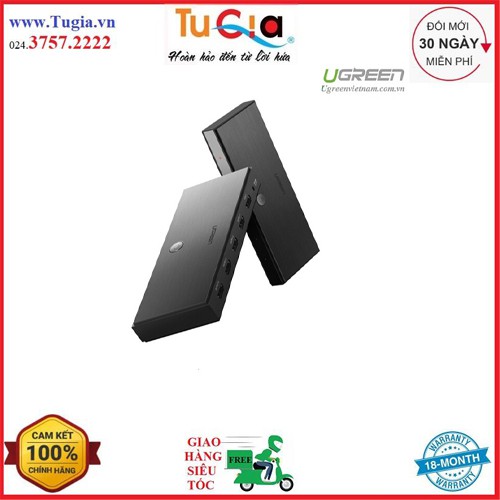 Bộ chia HDMI 2.0 1 ra 4 Ugreen 50708 Hàng chính hãng