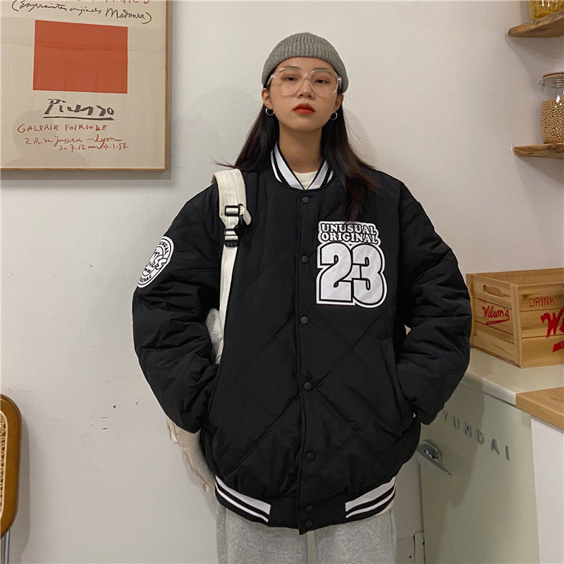 Áo Khoác Bóng Chày In Chữ Thời Trang Nữ Tính | BigBuy360 - bigbuy360.vn