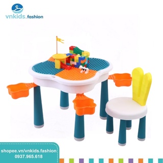 Bộ bàn ghế Lego hoa anh đào đa năng