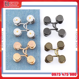 Set Nút Cài Điều Chỉnh Nút Bóp Eo Lưng Quần Tiện Lợi