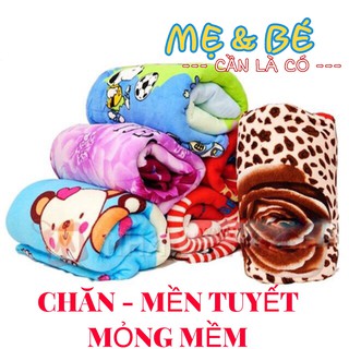 MỀN TUYẾT NHUNG MỀM MẠI MỎNG NHẸ CHO BÉ