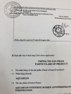 Lăng khử mùi aquaselin 50ml