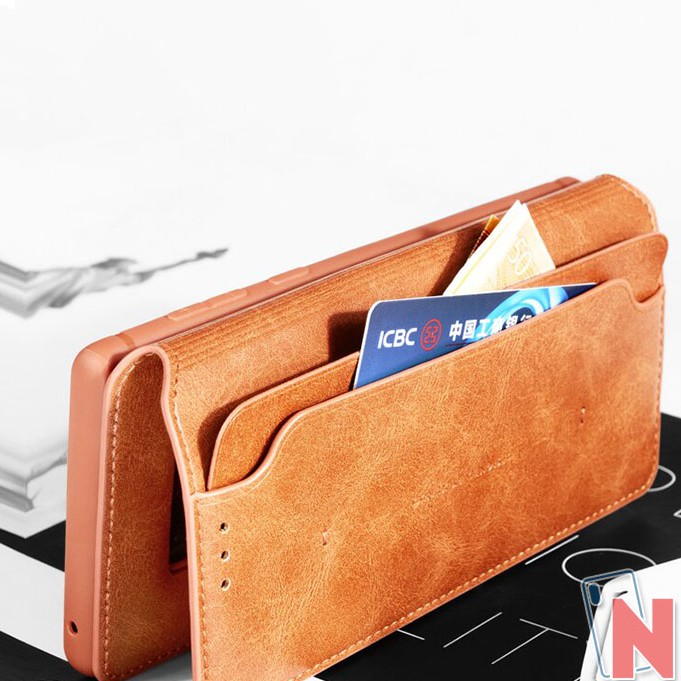 Samsung Note 10/ Note 10 Plus Bao da Chính hãng Xundd có ngăn thẻ ví đựng tiền tiện lợi