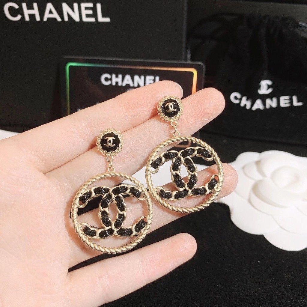 Hoa Tai Mạ Bạc 925 Hình Chữ C Sang Trọng Dành Cho Nữ