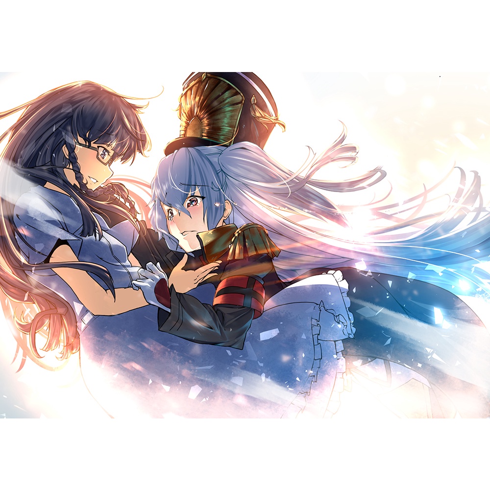Poster A4 dán tường Anime, decal 21x30 trang trí có keo ReCreators Wallpapers (1), nhận in theo yêu cầu