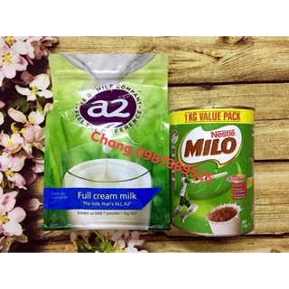 Milo và sữa a2 úc