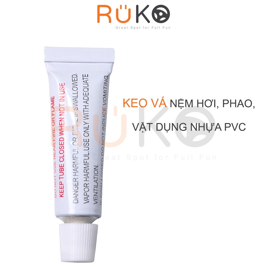 Keo vá Chuyên dụng cho nệm hơi, phao bơi, vật dụng bằng nhựa PVC