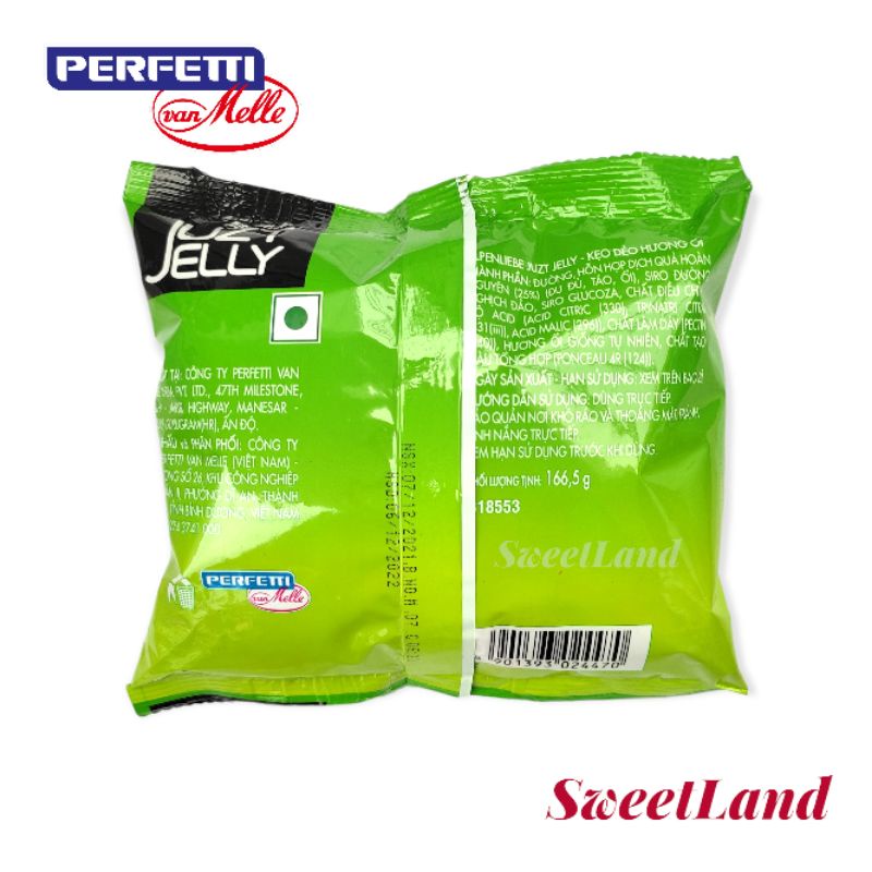 Kẹo dẻo Alpenliebe Juzt Jelly gói 166.5g nhập khẩu Ấn Độ
