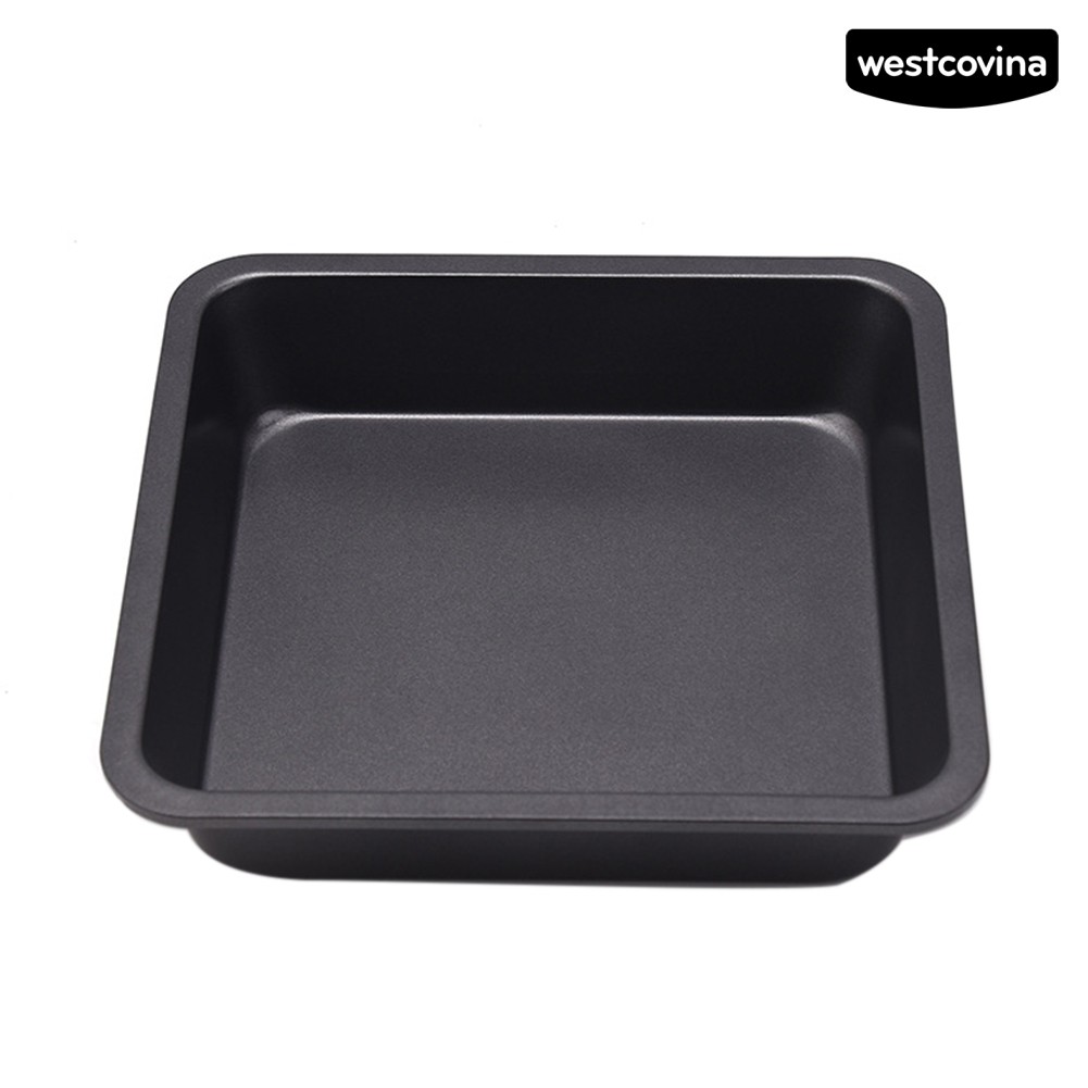 Khuôn Nướng Bánh Hình Vuông Bằng Thép Carbon 8 Inch