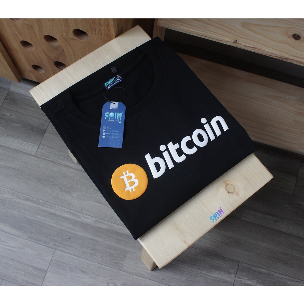 Áo thun Bitcoin cao cấp, Binance, BTC, Cointshirt, Crypto