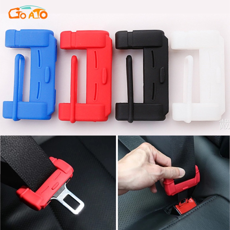 GTIOATO Chốt Cài Dây An Toàn Xe Ô Tô DâY Đai An ToàN Ô Tô BọC DâY An ToàN Xe HơI Bọc Dây Đai An Toàn Oto Khóa Dây An Toàn Xe Hơi Phụ KiệN Ô Tô