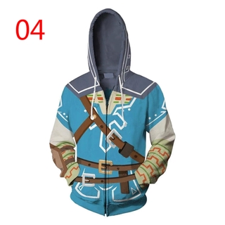 Áo Khoác Hoodie In Hình The Legend of Zelda 3D