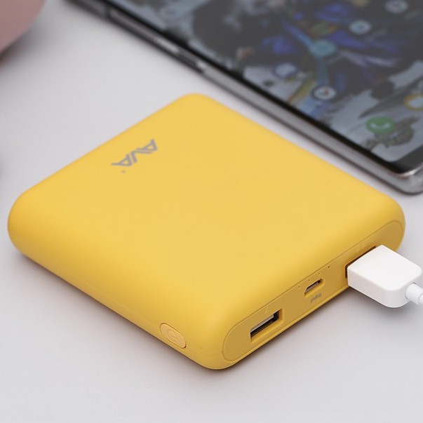 Pin sạc dự phòng AVA LA Y65 10000mAh Micro USB/2 cổng USB - Chính hãng BH 3 tháng