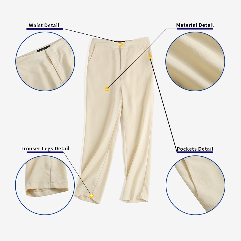 Quần dài nữ ZANZEA lưng thun co giãn thời trang