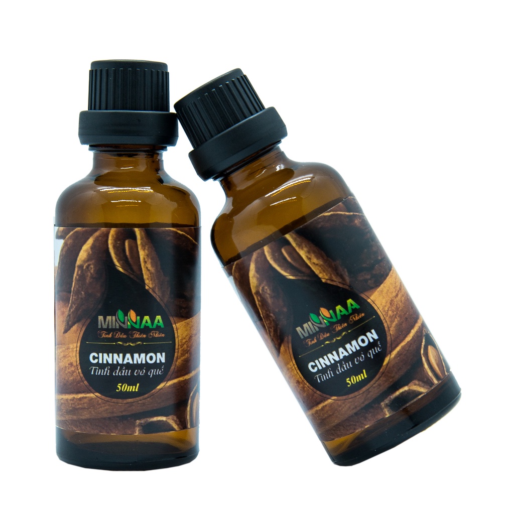 Tinh dầu thơm phòng Minnaa, Tinh dầu Quế 50ml có kiểm định