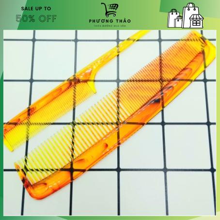 Combo 2 Cây Lược nhựa vàng trong cao cấp siêu rẻ giá tốt