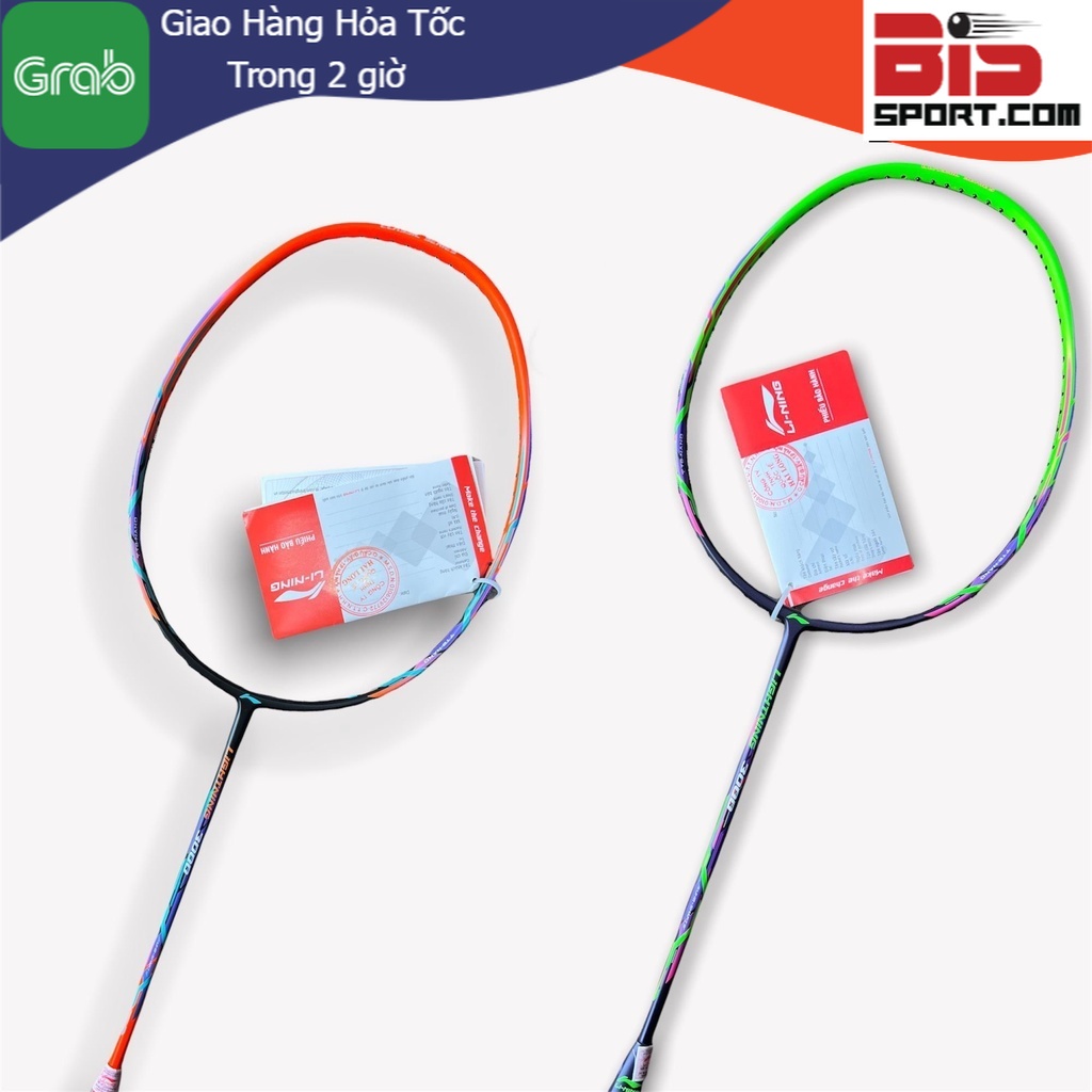 Vợt Cầu Lông Lining Lightning 3000 Cam Chính Hãng - Siêu Bền , Siêu Rẻ , Siêu Chất Lượng