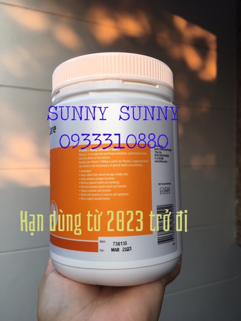 Viên nhai vitamin C Healthy Care 500 viên. | BigBuy360 - bigbuy360.vn