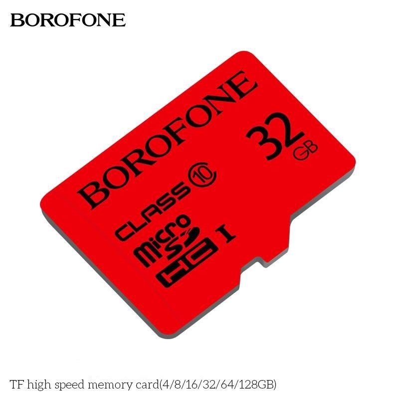 Thẻ Nhớ Micro SDXC Card Borofone Class 10 Chính Hãng - Đầy Đủ Dung lượng (4G/8G/16G/32G/64G)