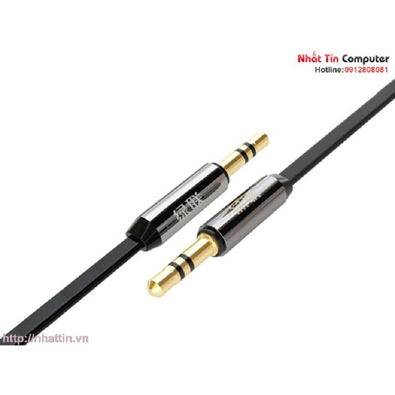 Cáp Audio 3.5mm 10723 dài 0,5M Ugreen 2 đầu mạ vàng 24K chính hãng