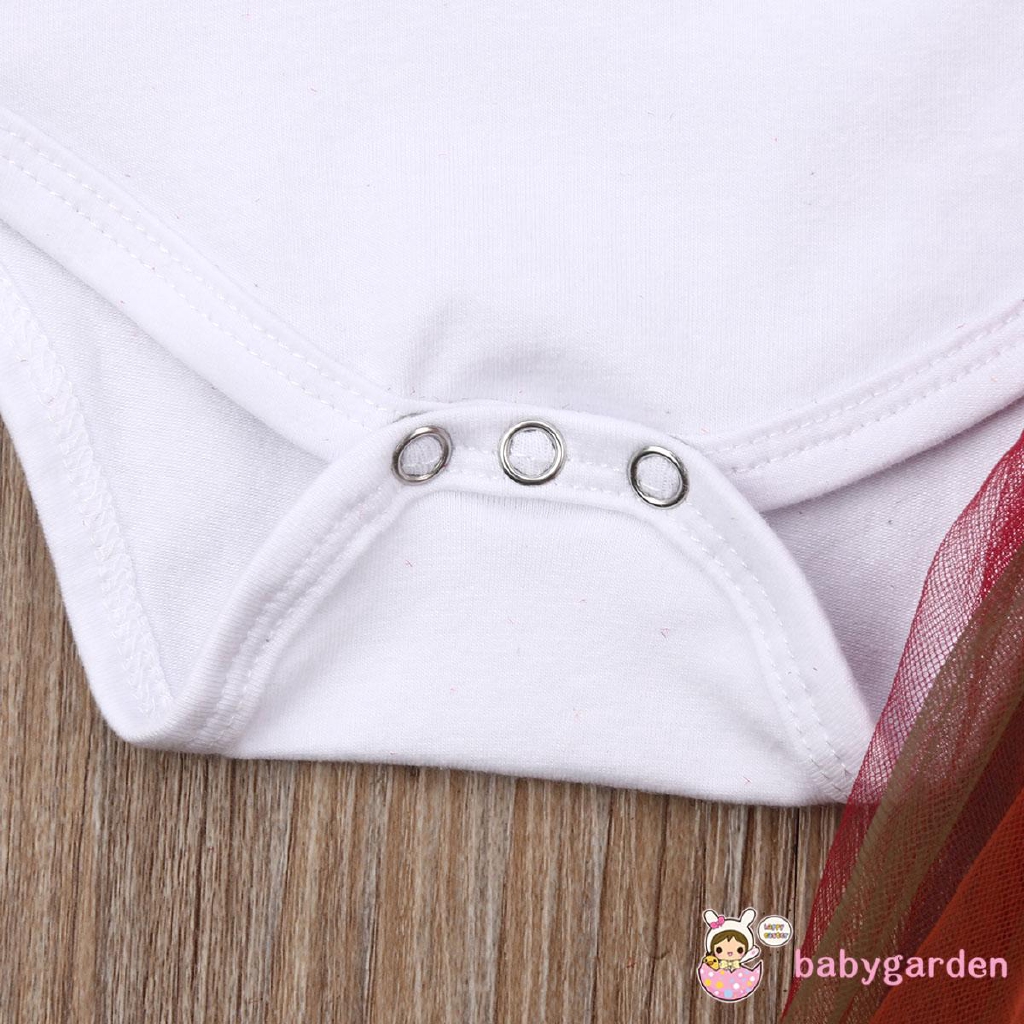 Set áo liền quần + chân váy vải tuyn + băng đô dễ thương cho bé gái