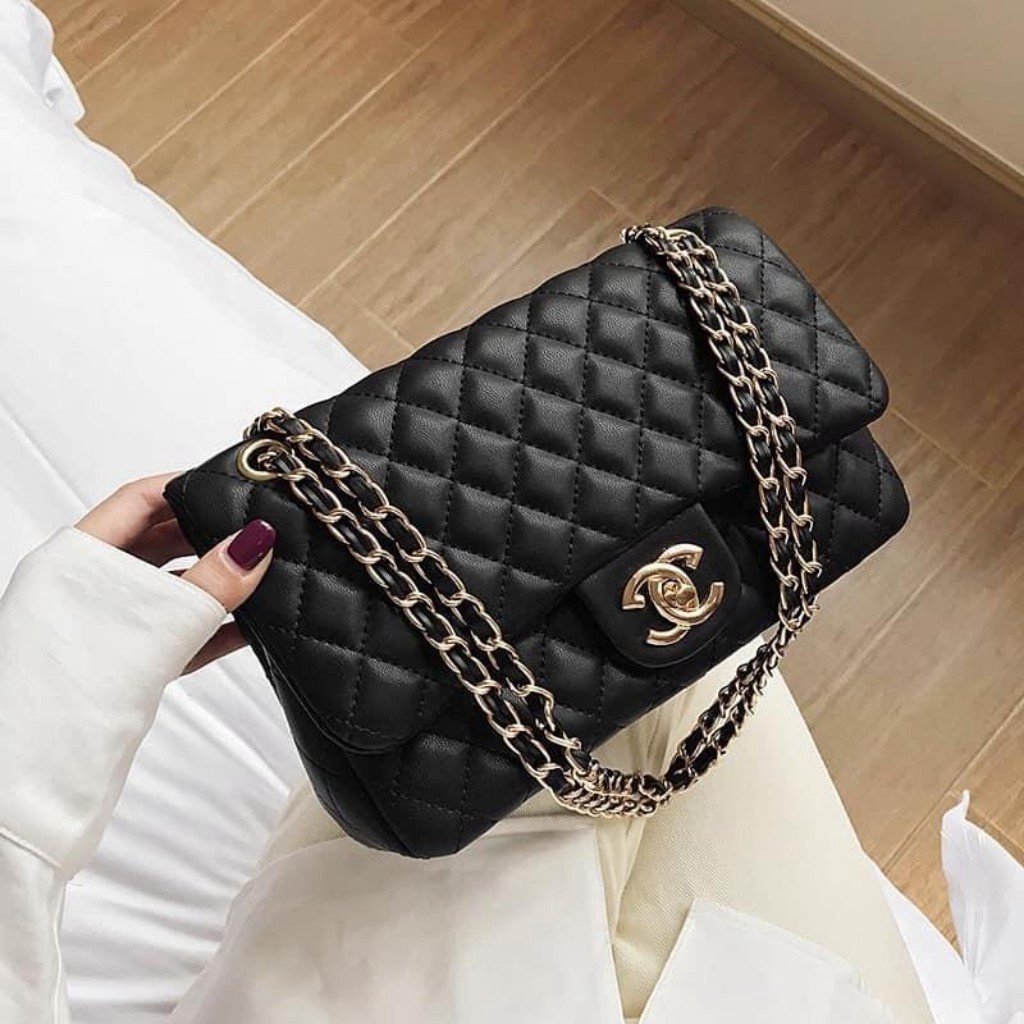 Túi Xách Classic Nữ Size 28 Chất Da Xịn Xò Phom Túi Chuẩn