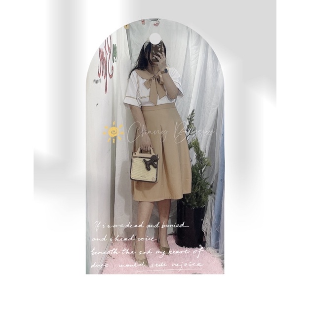 SET ÁO NƠ THUỶ THỦ MIX CHÂN VÁY