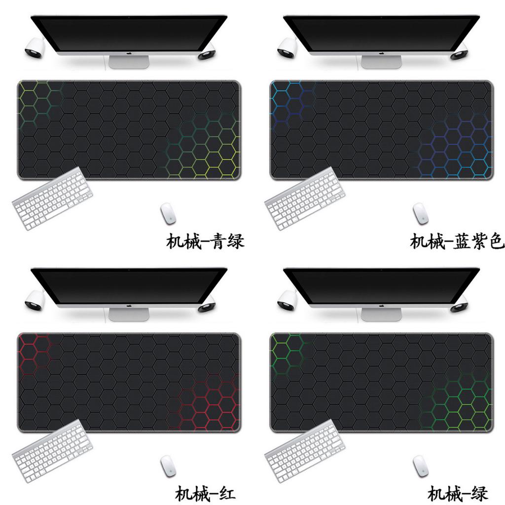 Miếng lót chuột pad chuột bàn di chuột cỡ lớn 80x30cm dày 3mm chống trơn trượt giá siêu rẻ - Màu ngẫu nhiên