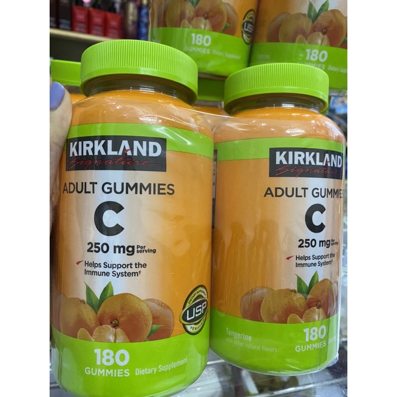 Kẹo dẻo bổ sung vitamin C Kirkland