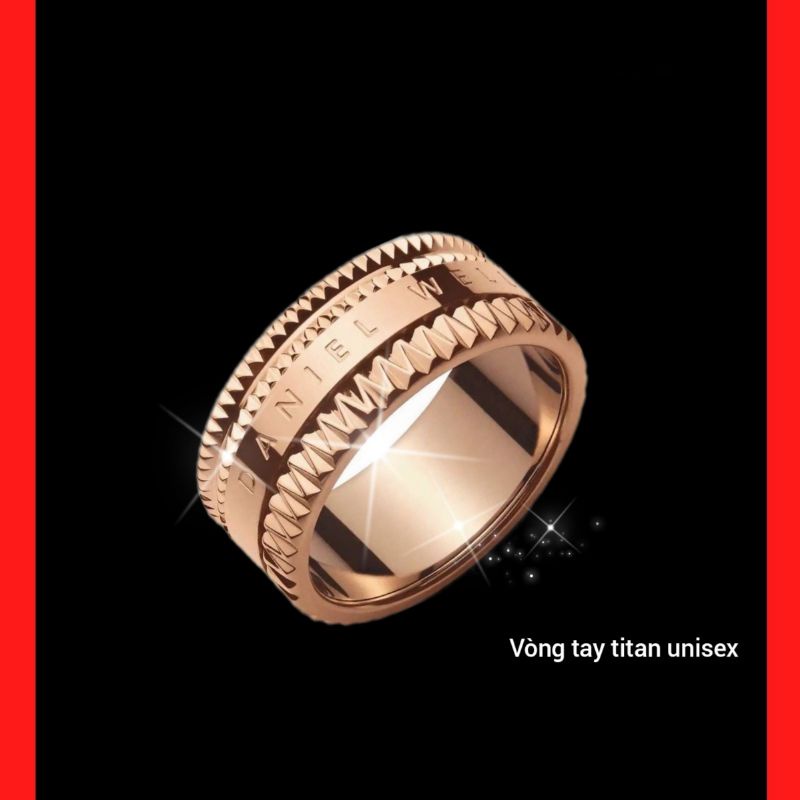💥💯 Nhẫn titan Dvv ver4 Nam nữ thời trang hot nhất